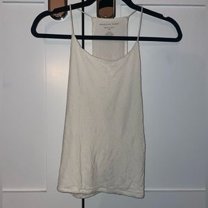 White American Eagle Rib Tank